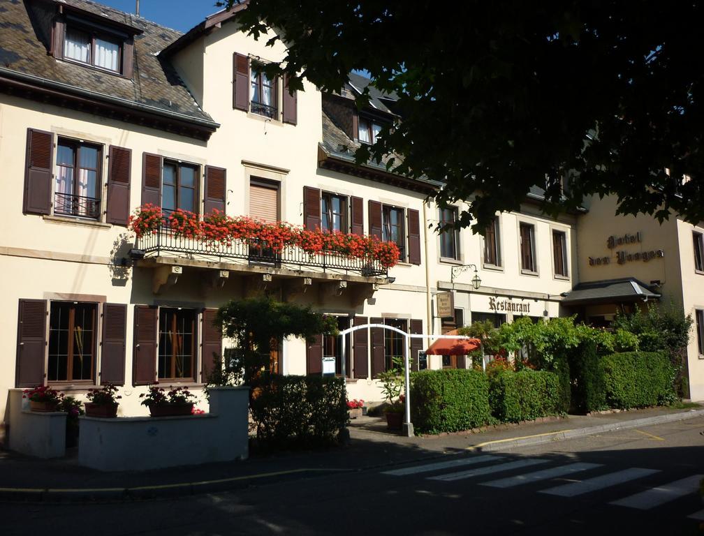 Hotel Des Vosges 5 Rue De La Gare Obernai Eksteriør bilde